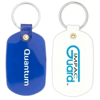Oval Keychain K124